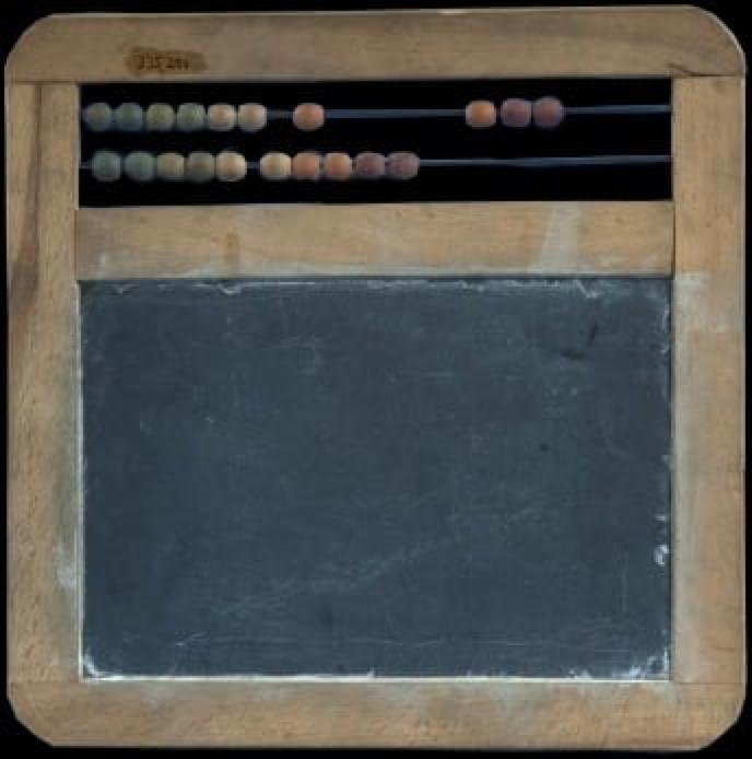 Slate with Numeral Frame